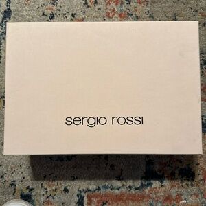 NEW IN BOX - Sergio Rossi Point-Toe Patent-Leather Pumps